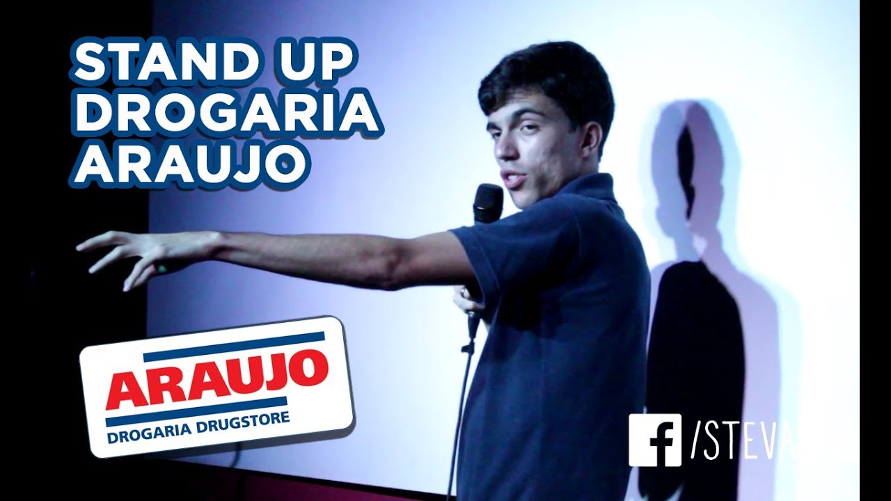 Comédia stand up sobre a Drogaria Araujo