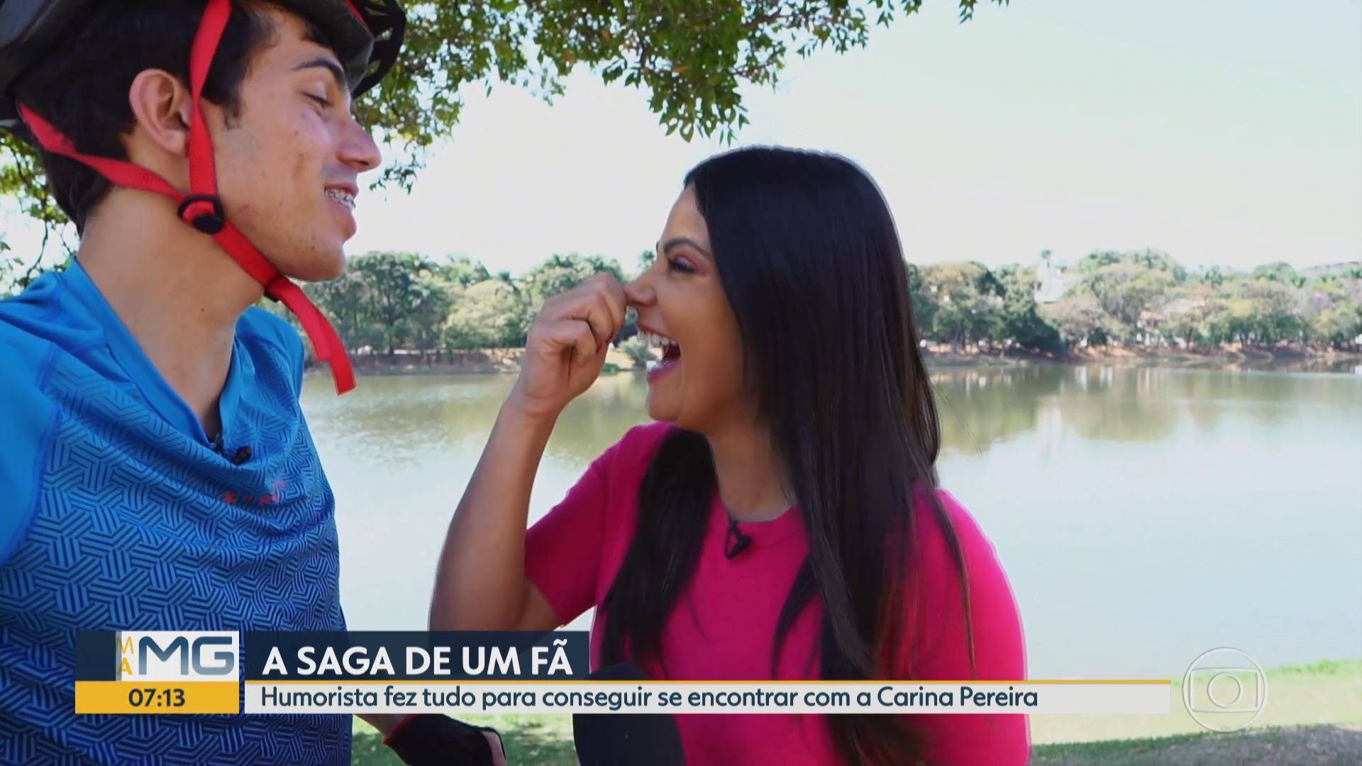 Meu sonhado encontro com a Carina Pereira