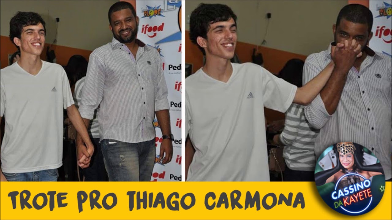 O trote que passei para o Thiago Carmona
