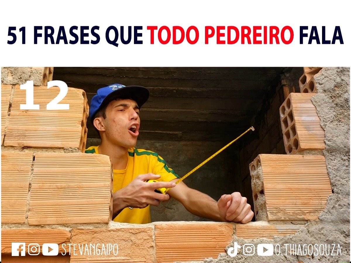 51 frases de pedreiro